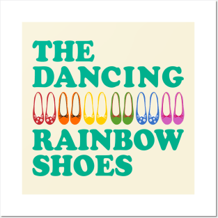 The Dancing Rainbow Shoes Posters and Art